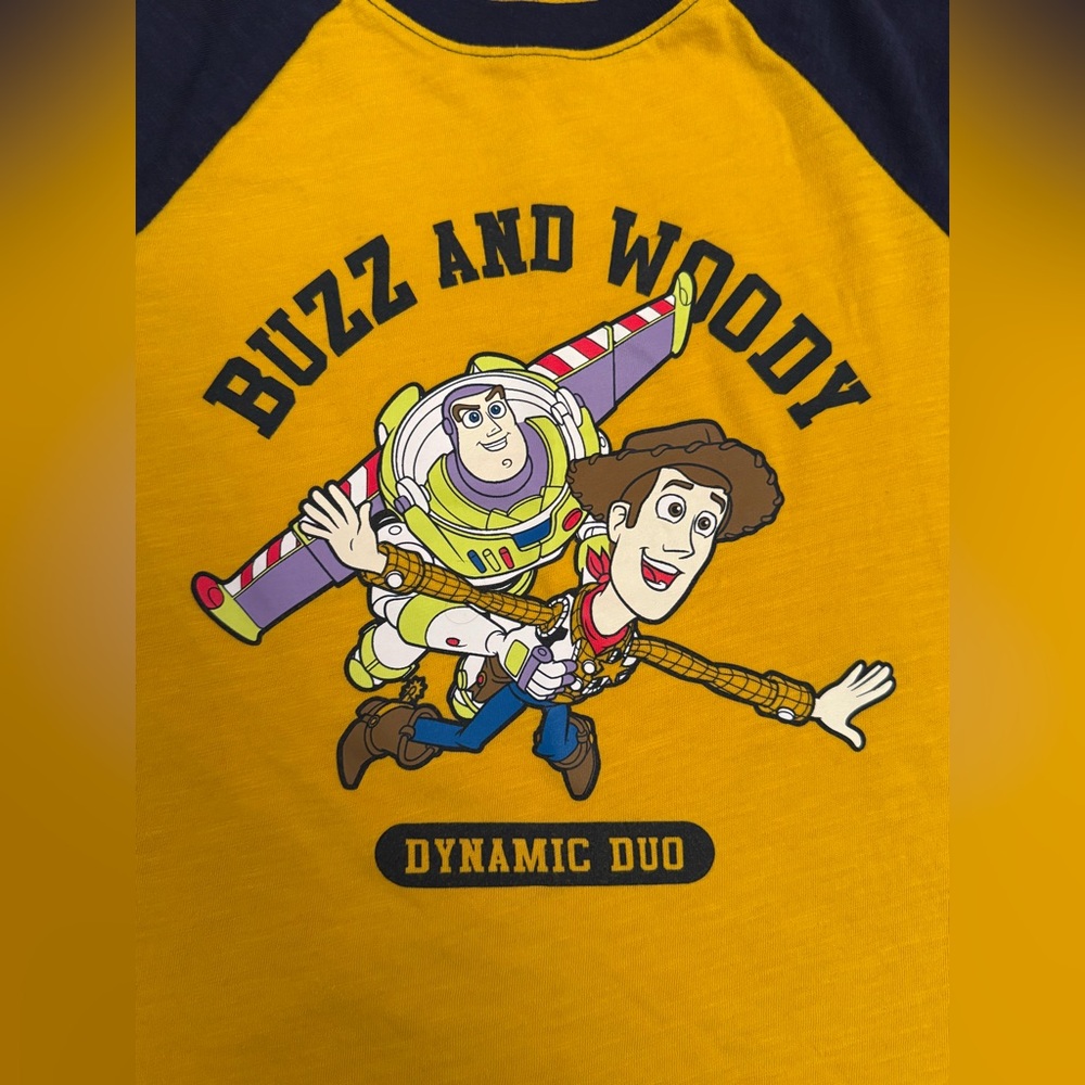 Toy Story Buzz and Woody boys shirt. Size 5T - Picture 2 of 4
